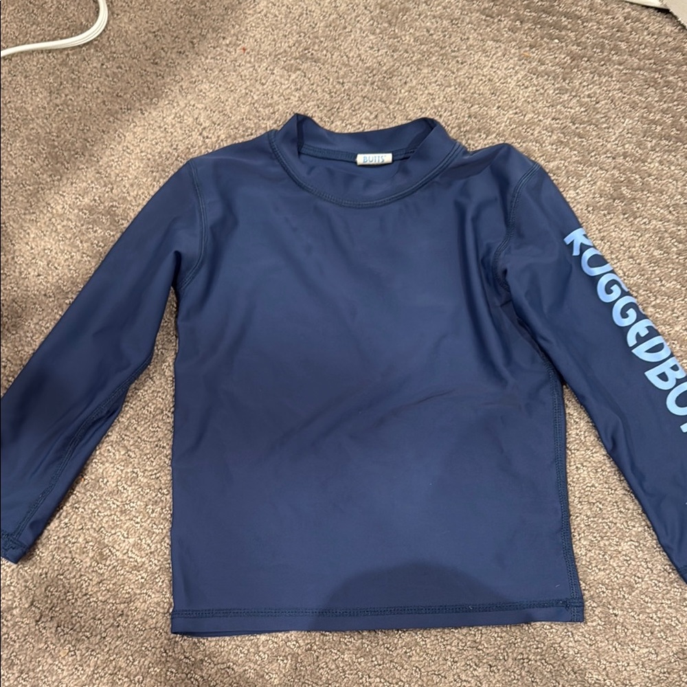 Navy Kids Swim Shirt